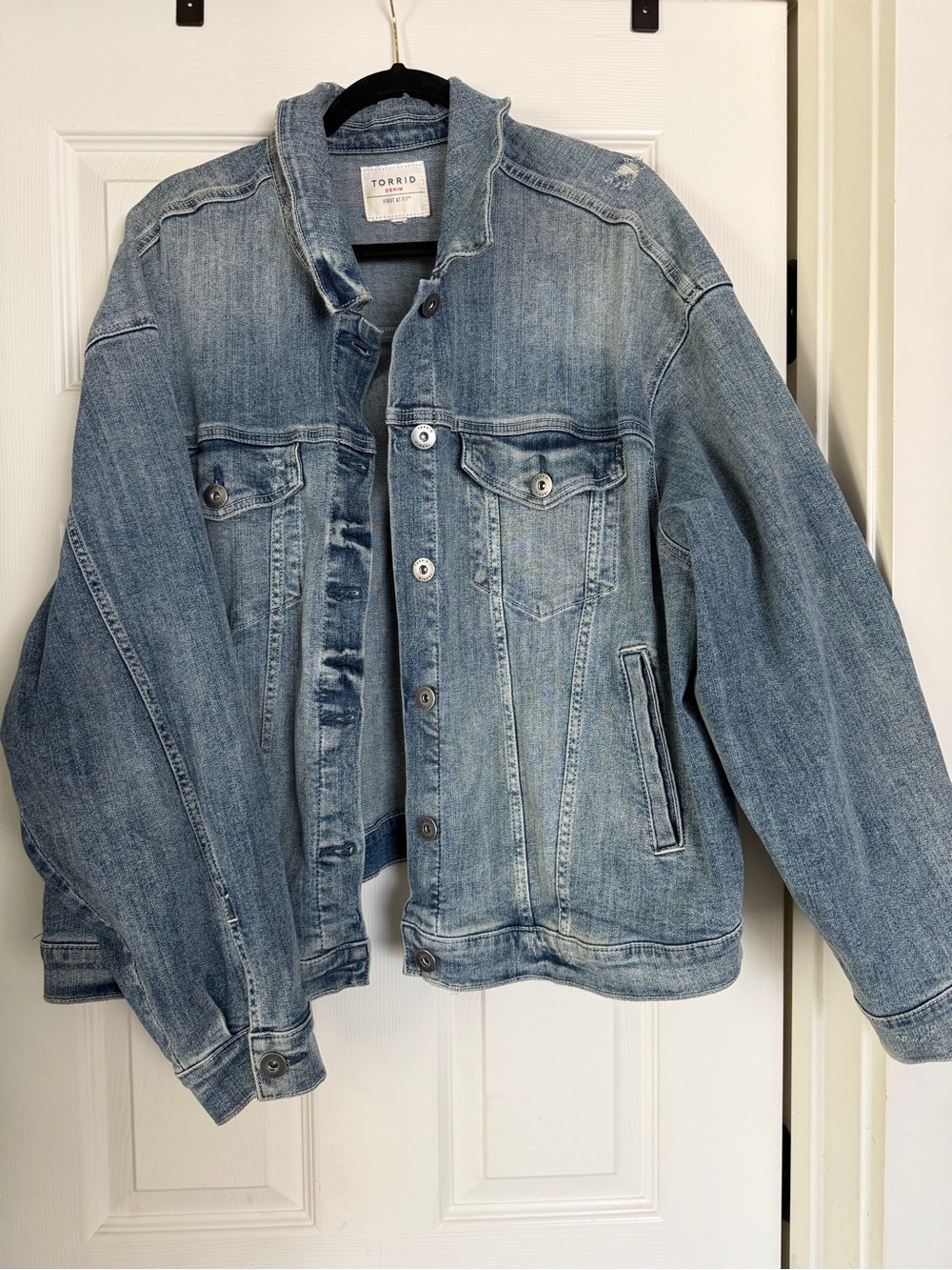 torrid Light Blue Denim Jacket